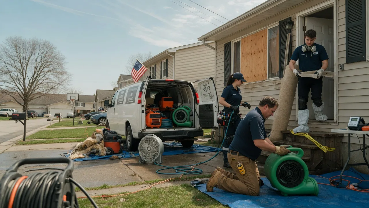 Water Damage Restoration in Circleville, OH near me
